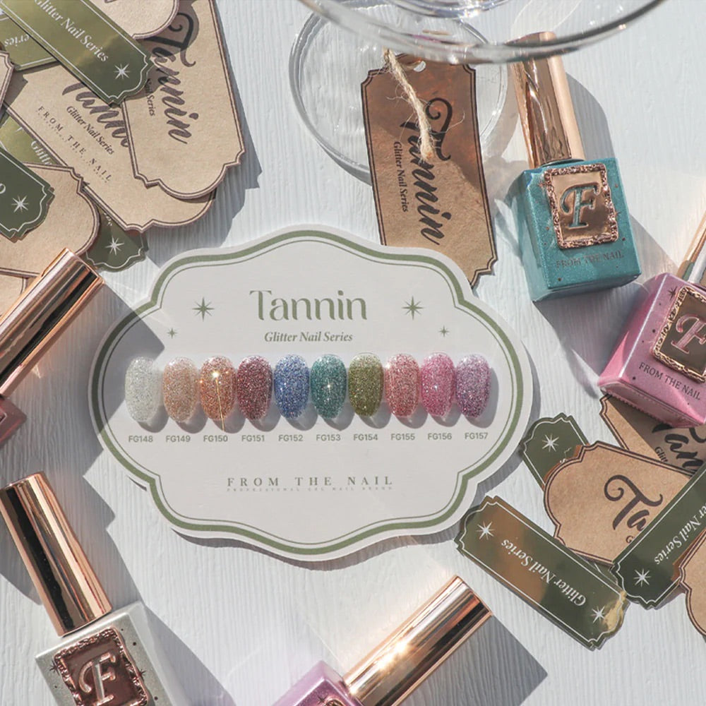 Tannin Glitter Series - From the nail