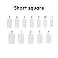 Square Short Tips