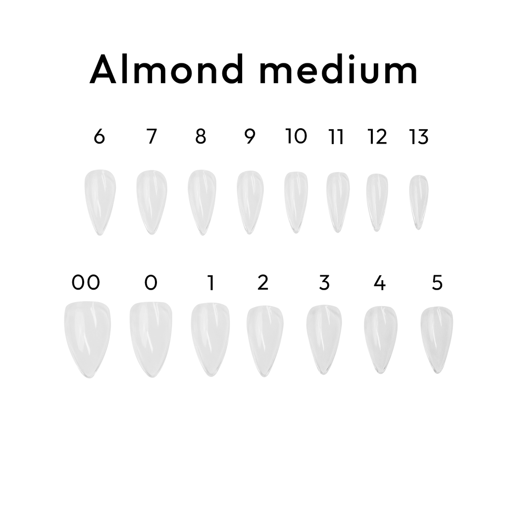 Almond Medium Tips