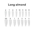 Almond Long Tips
