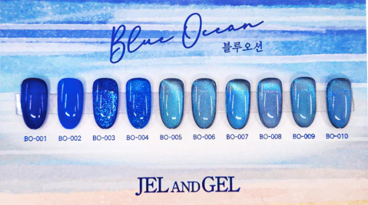 Blue Ocean Gel Collection- Jel and Gel
