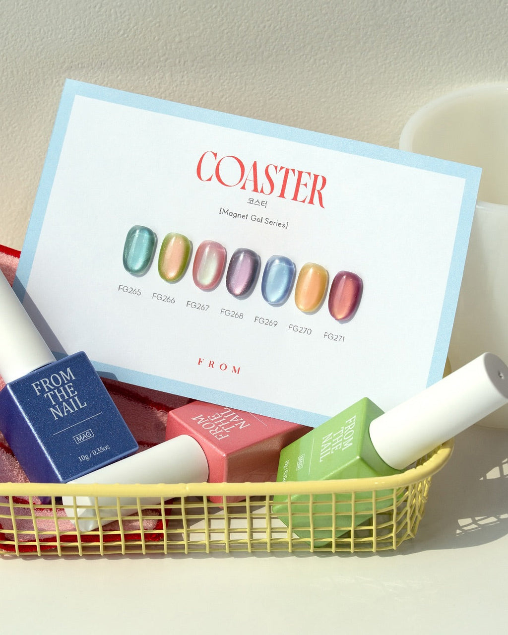 Coaster Magnet Gel Series - From the nail