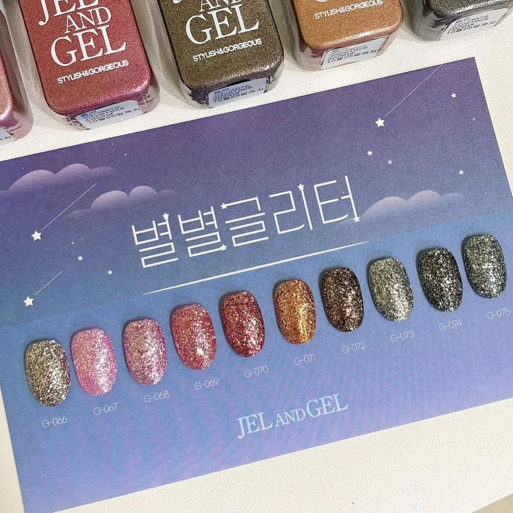Colección Star Star Glitter - Gel y Jel
